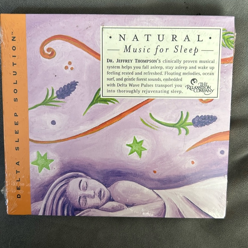 Natural music for sleep CD